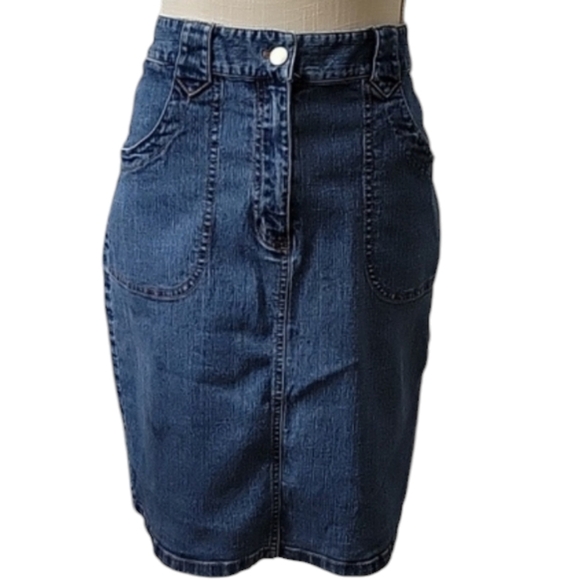 Chico's Jean Skirt - Picture 1 of 4